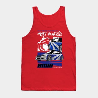 Most Hunted BMW M3 Tank Top